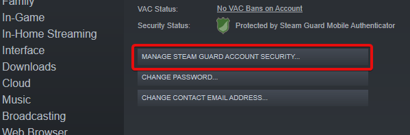 Change steam authenticator phone