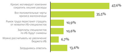 Рис. 7. Положительные моменты экономического кризиса