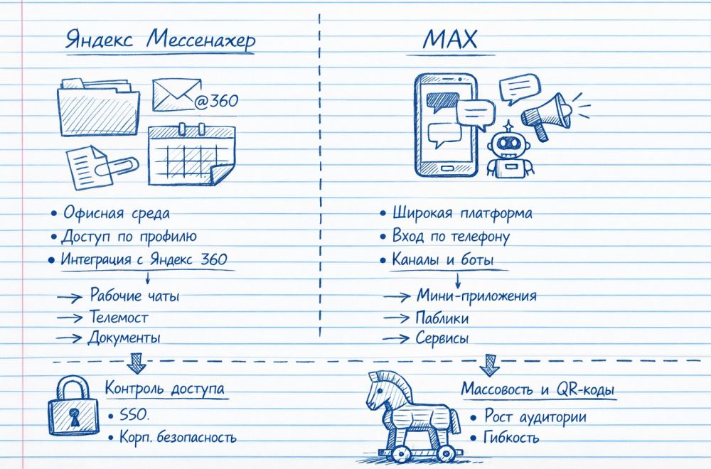 Яндекс против VK