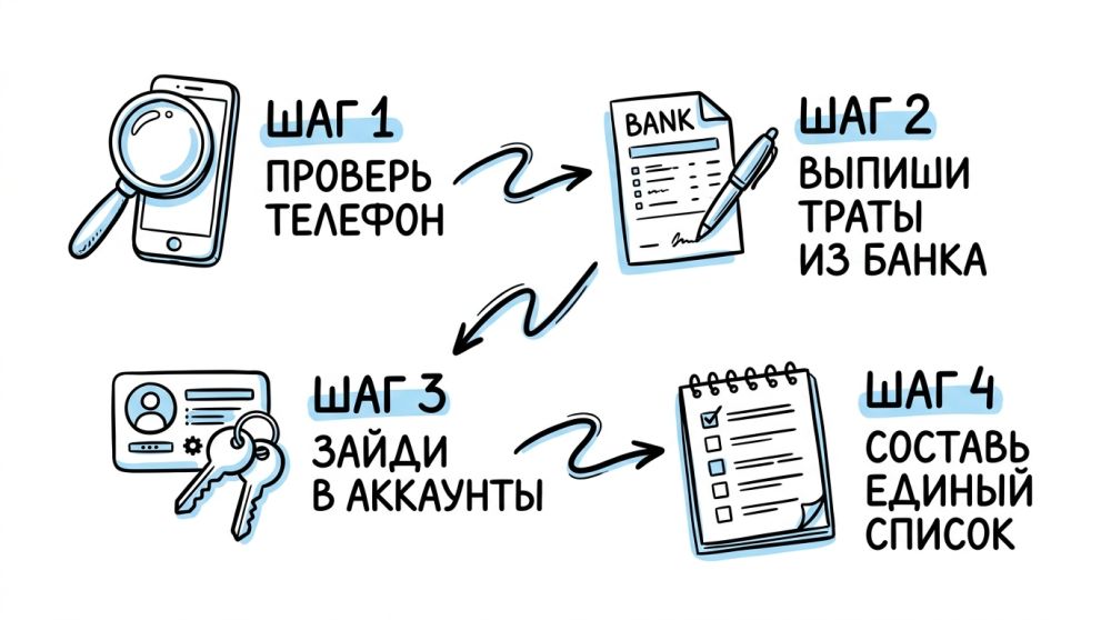Четыре шага для контроля подписок