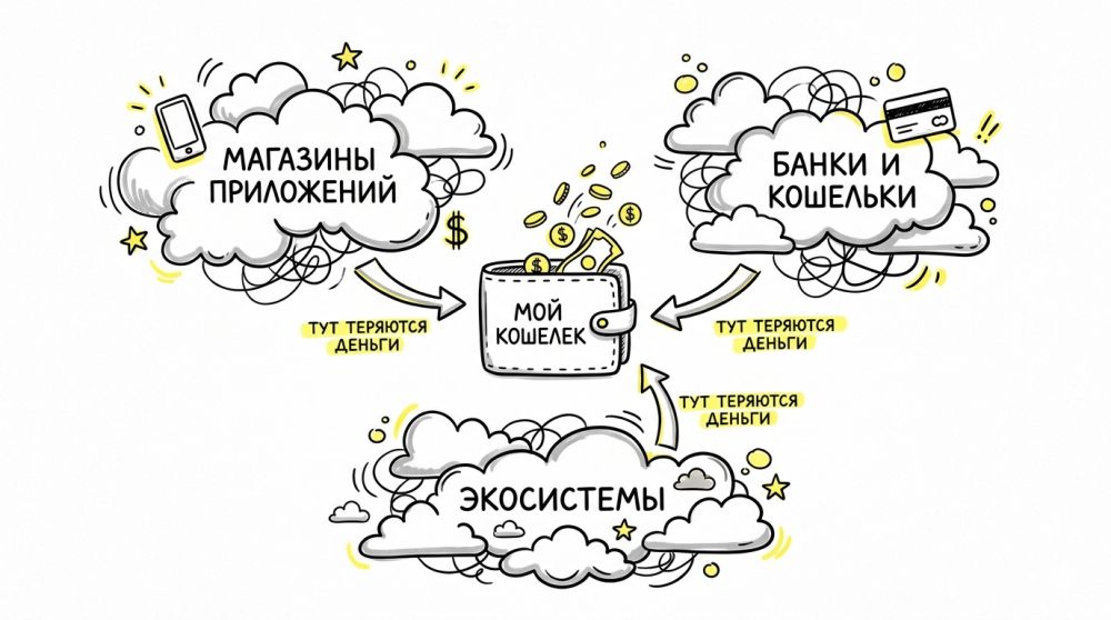 Как подписки в приложениях, банках и экосистемах уводят деньги из кошелька.