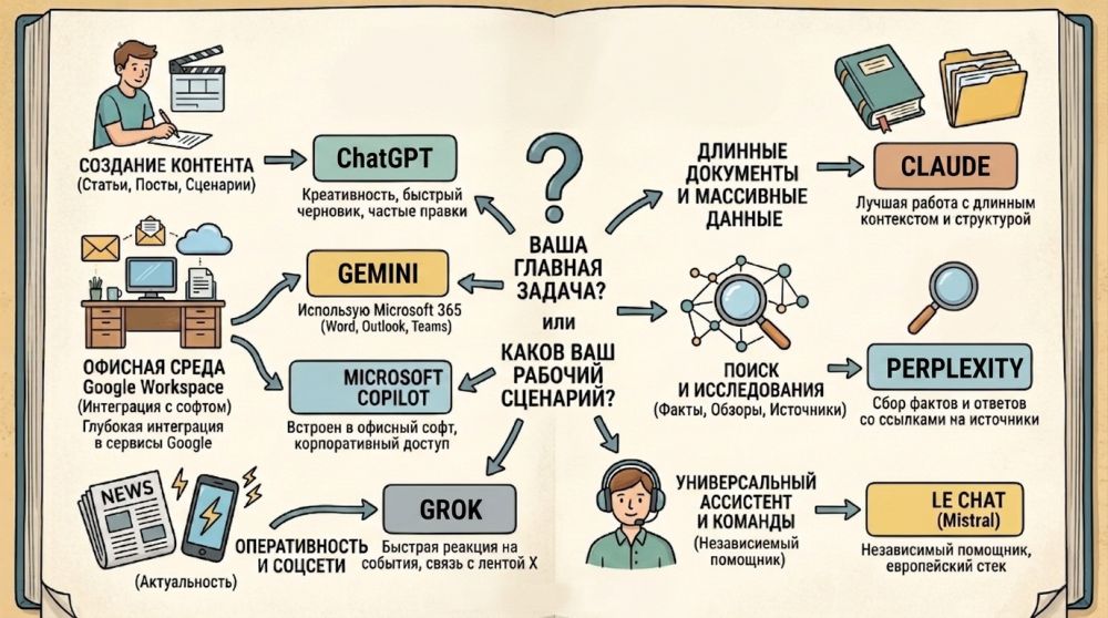 Как выбрать нейросеть для генерации текста.