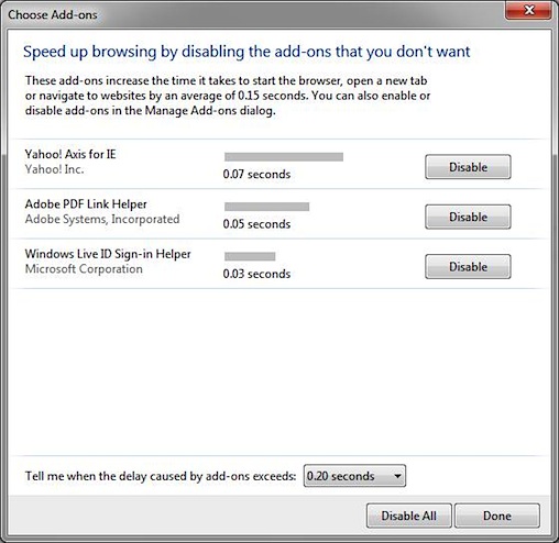Browser enabled. Internet Explorer Axis