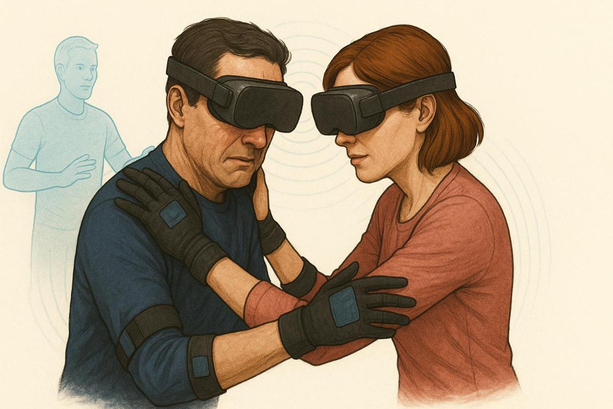 Ощути прикосновение любимых на расстоянии: VR-технологии стирают границы разлуки