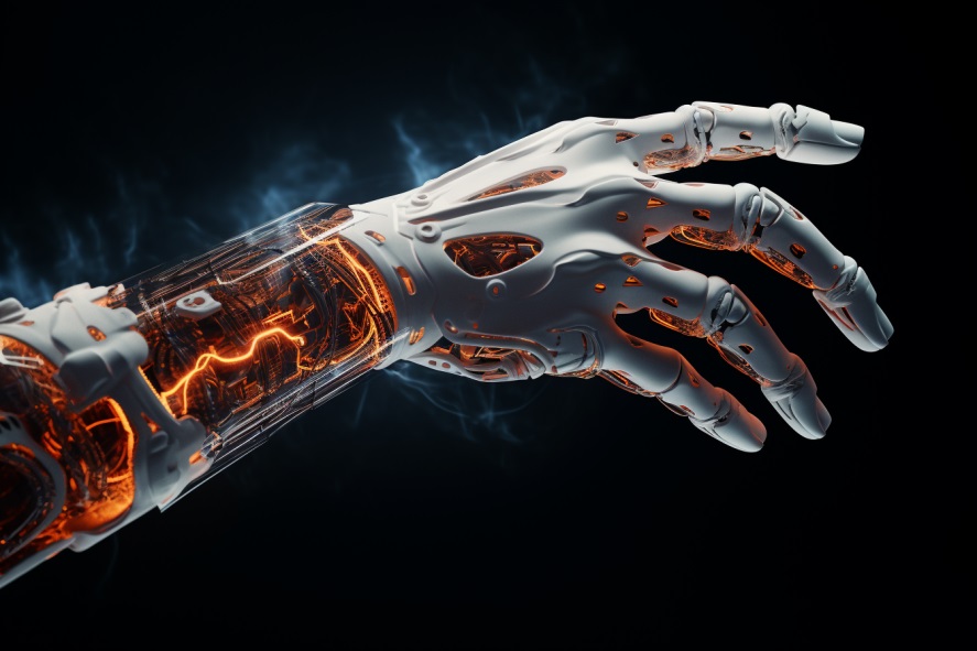 Создана первая роботизированная рука с человекоподобной внутренней структурой