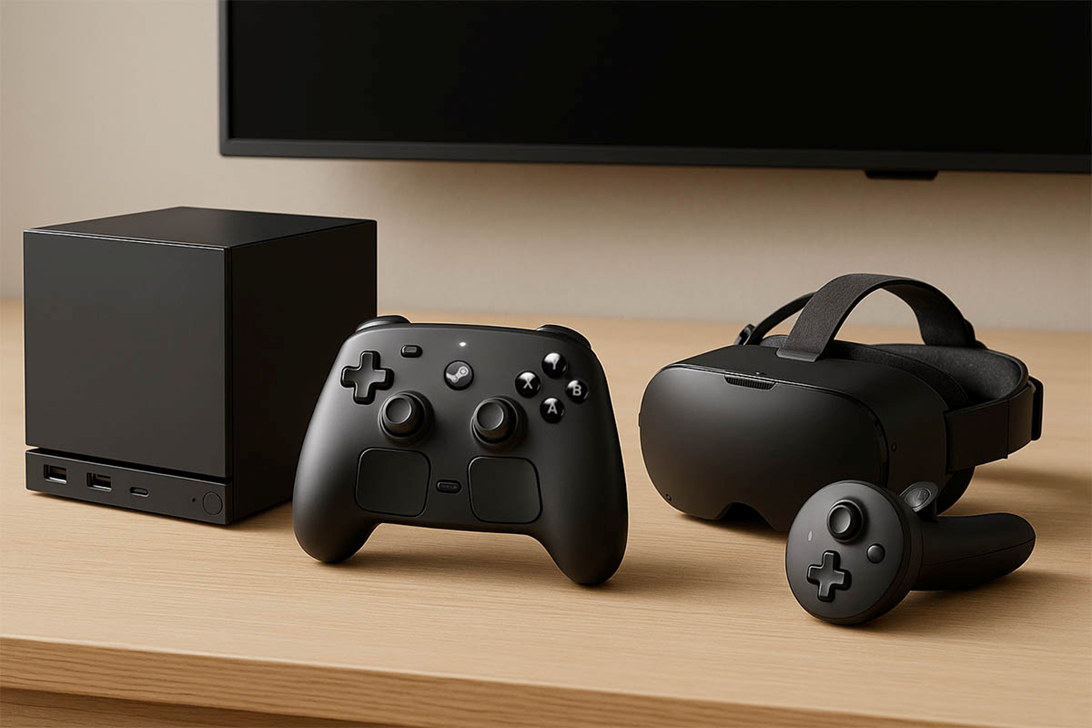 Valve выходит в гостиные: обзор Steam Machine, Steam Controller 2 и гибридного VR-шлема Steam Frame