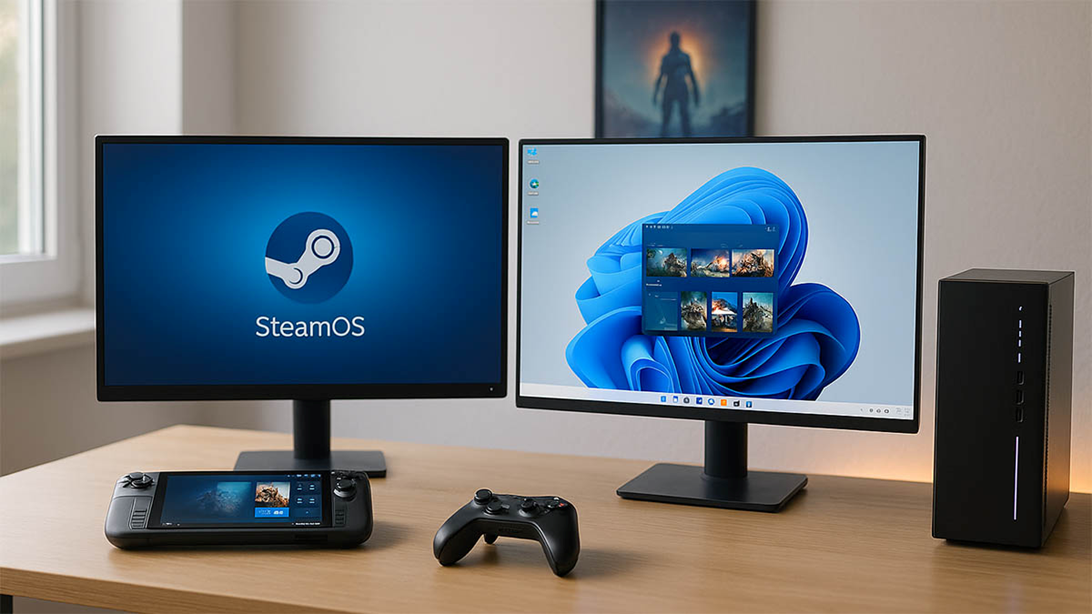 SteamOS vs Windows — какая система удобнее и быстрее для игр в 2025 году