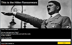 Новый шифровальщик Hitler-Ransonware вызывает сбой в работе компьютера и удаляет файлы жертвы