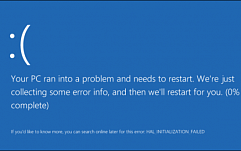 Мартовское обновление для Windows 10 вызывает «синий экран смерти»