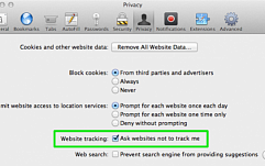 Apple удалила из Safari функцию Do Not Track