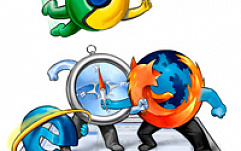 Google Chrome лидирует среди популярных браузеров